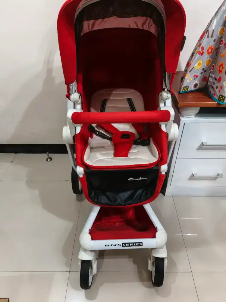 Stroller carrier coco latte merah 0-3 tahun