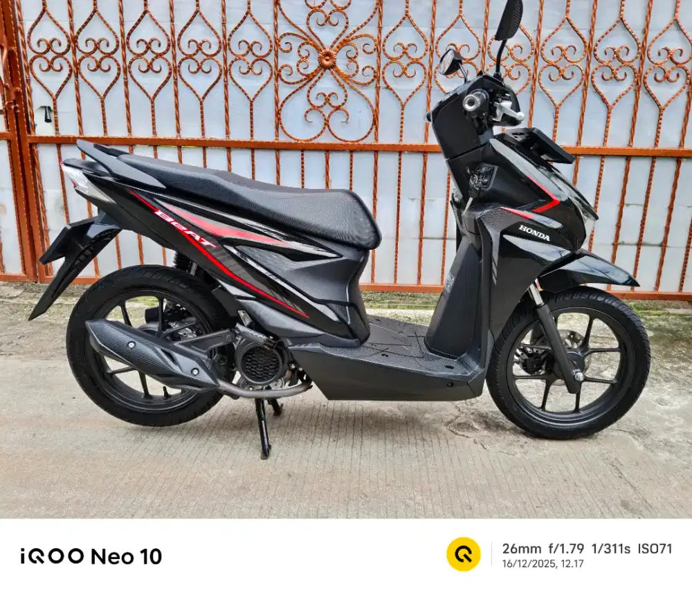 LOW KM !! ALL NEW HONDA BEAT CBS 2024-2025 GRES BNGET FULL STANDART