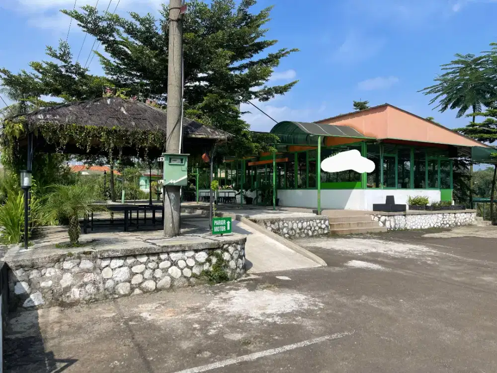 Tanah plus bangunan Ex restoran dijual cepat di Bogor ciampea