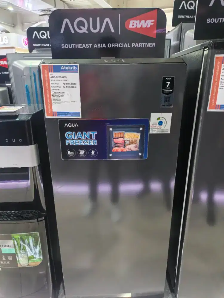 PROMO KREDIT KULKAS AQUA TANPA DP! BUNGA 0%