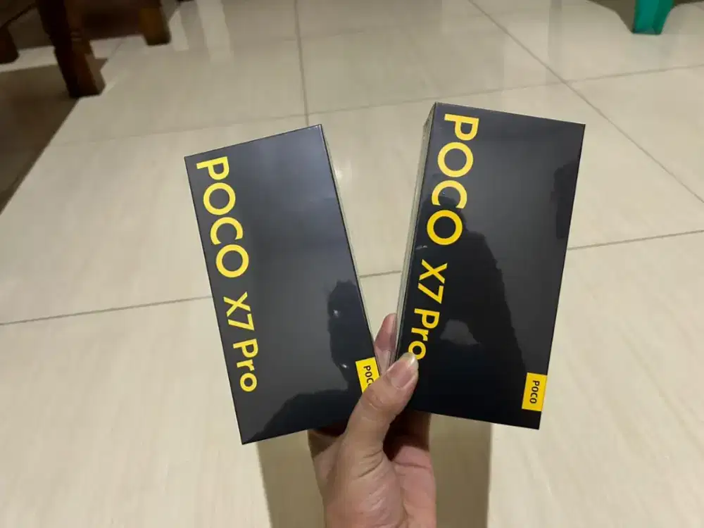 Poco X7 Pro 5G 12/512 Masih baru dan segell