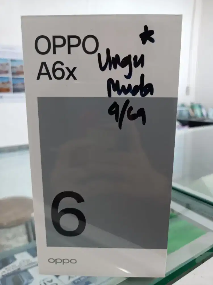 Oppo A6x 4/64 New Garansi Resmi Promo Bandung