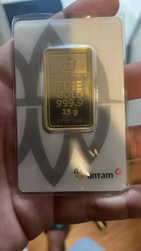 Emas Logam Mulia Antam 25 Gr