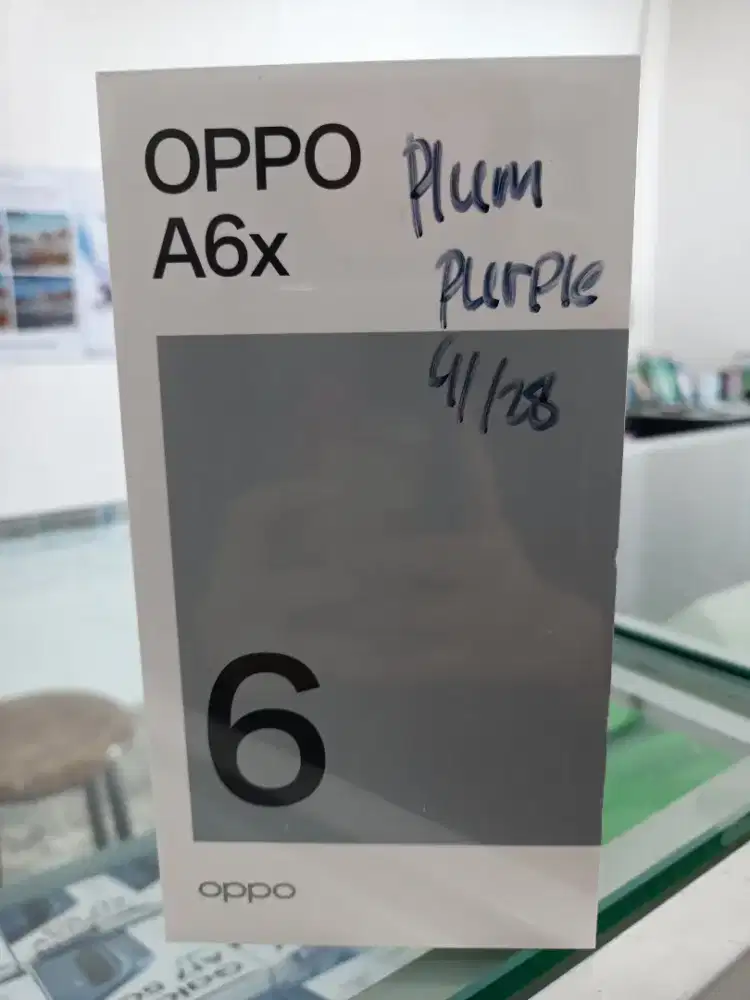 Oppo A6x 4/128 New Garansi Resmi Promo Bandung