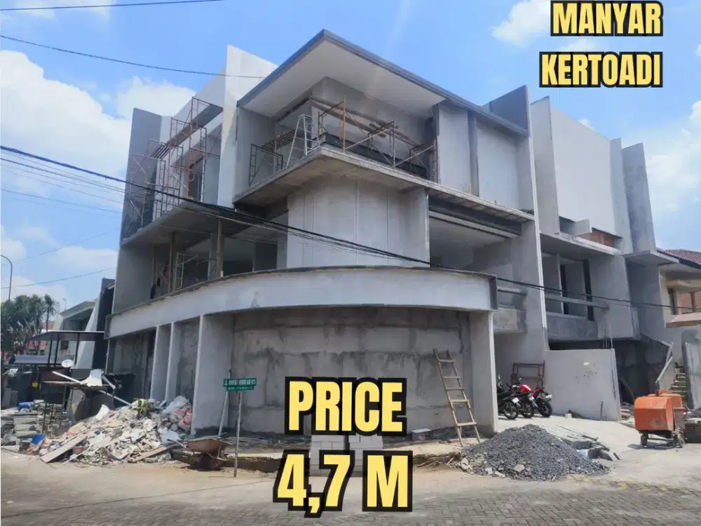 BARU GRESS RUMAH HOOK MANYAR KERTOADI LOKASI CIAMIK. DEKAT KLAMPIS, KERTAJAYA, DHARMA HUSADA, NGINDEN, MERR, GALAXY MALL