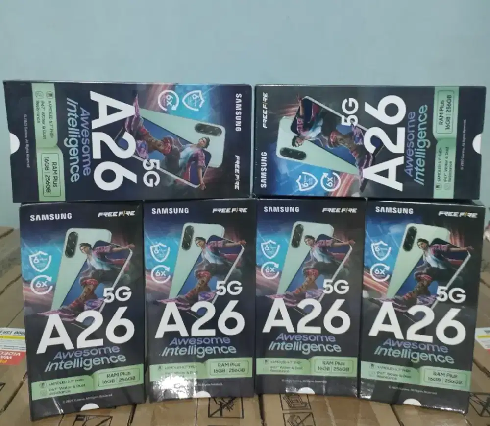 New Samsung Galaxy A26 5G Ram 8/256 GB Garansi Resmi 1 Tahun