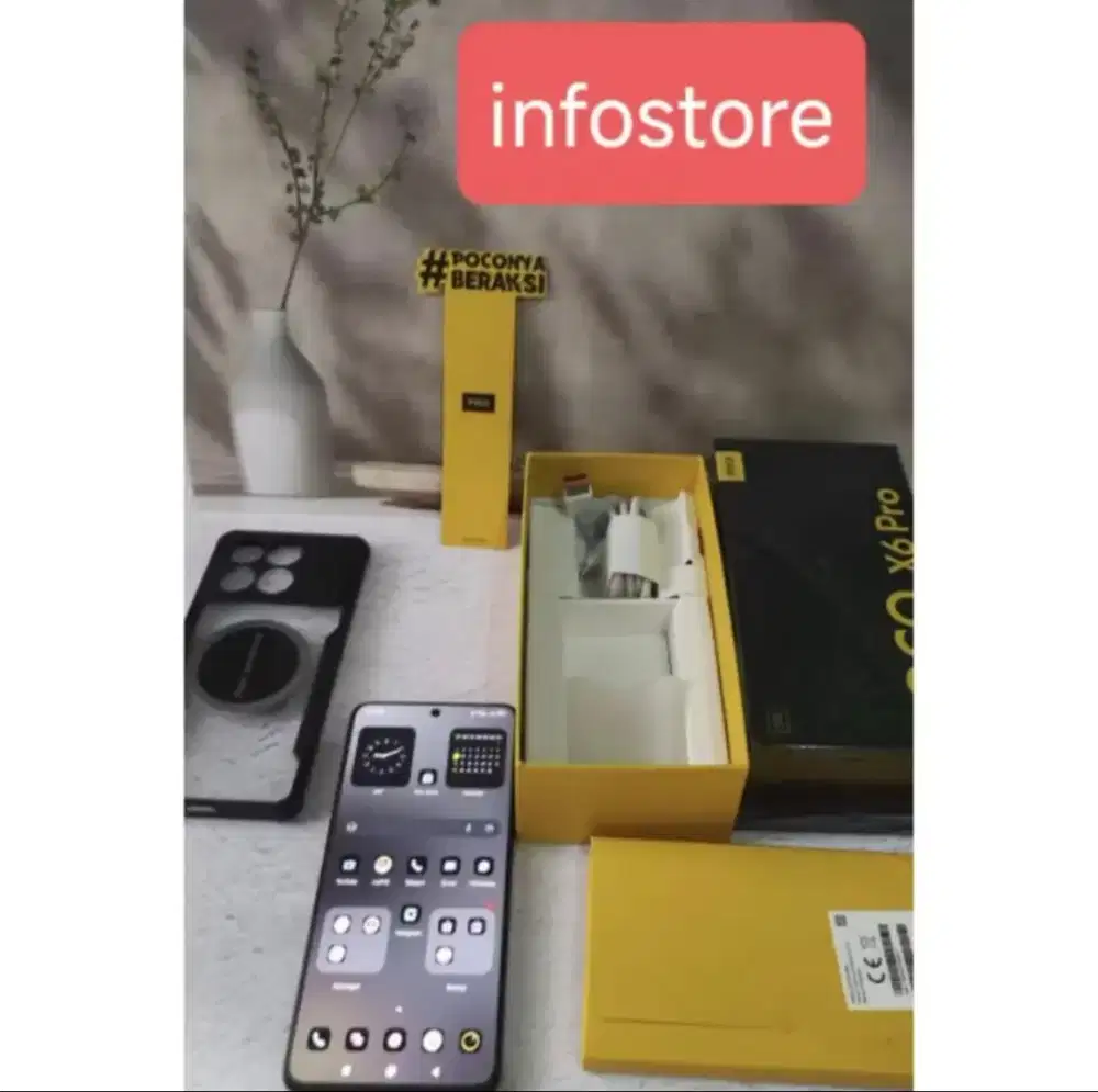 Poco X6 Pro kuning RARE Fullset