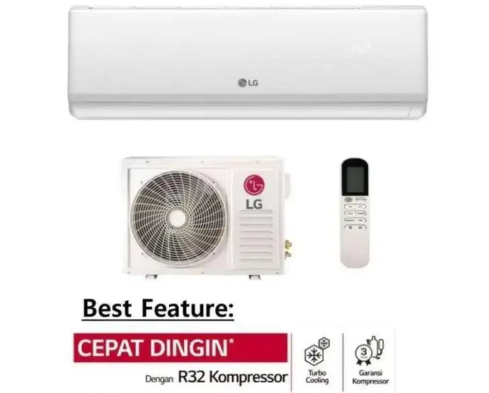 AC LG 1/2Pk Standart Promo Cicilan bunga ringan di Atlanta Mataram