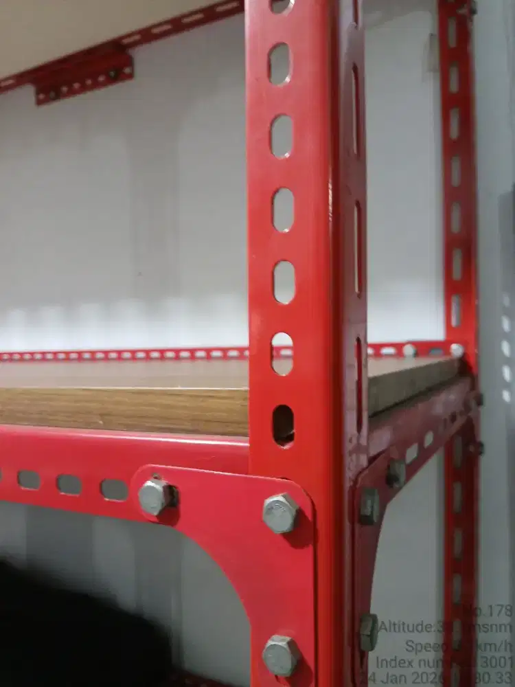 Di jual rak besi siku, dan estalase