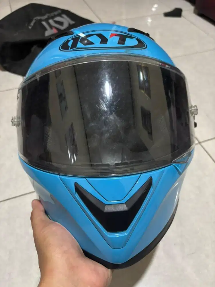 KYT FALCON FR SOLID BLUE