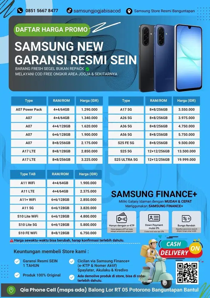 Samsung A Series Murah Bisa COD