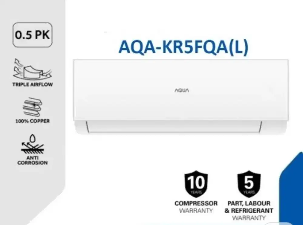 Ready AC Aqua 1/2PK low watt Ada promo Cashback dan Cicilan bunga 0%