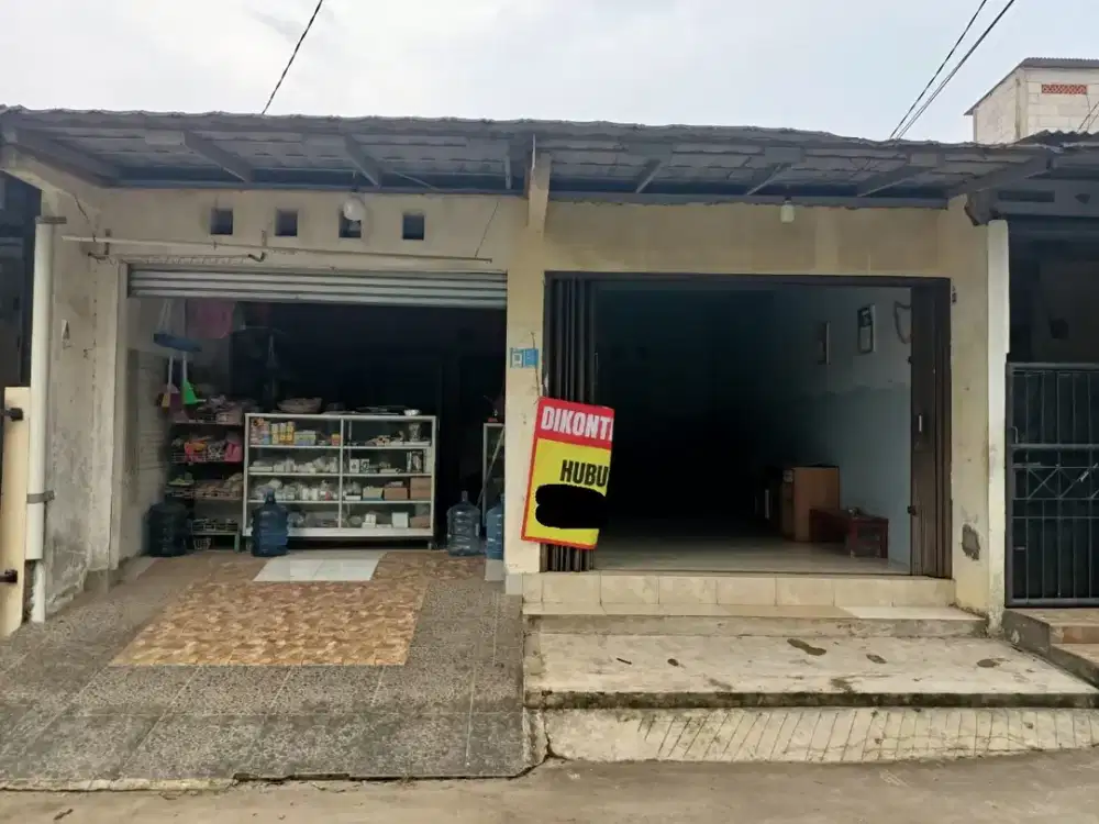 DISEWAKAN RUMAH + TOKO STRATEGIS DEKAT STASIUN CITAYAM!