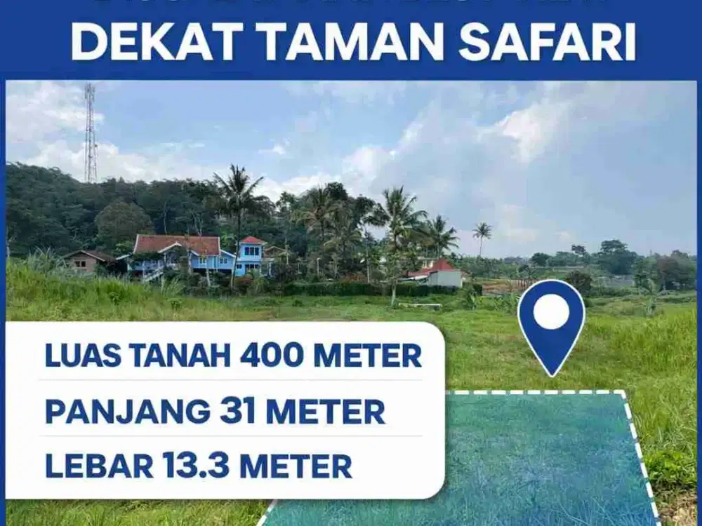 Tanah Best View SHM Dijual