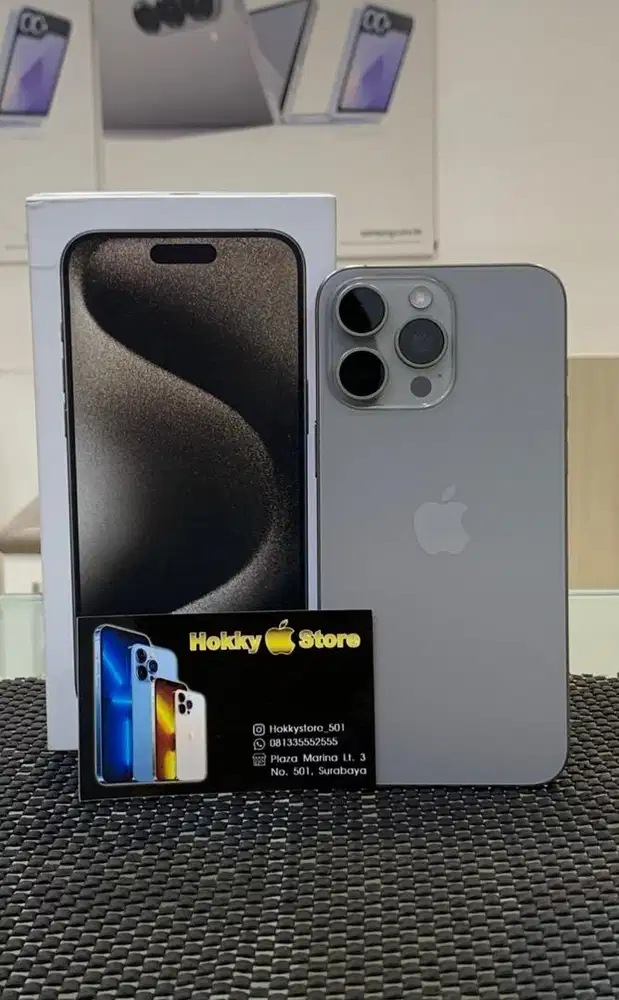 Iphone 15promax/256gb Natural titanium ex ibox bh 84%
