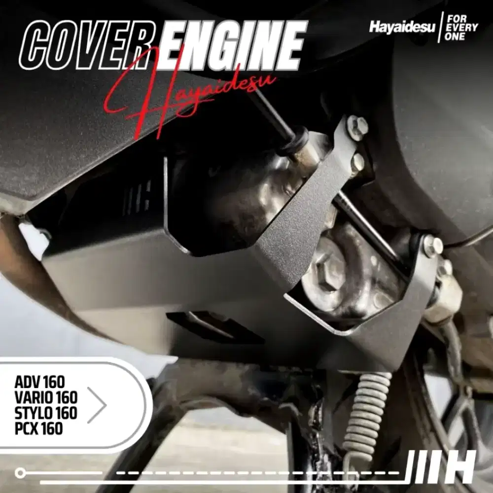 COVER ENGINE PELINDUNG MESIN ADV 160 VARIO 160 PCX 160 STYLO 160