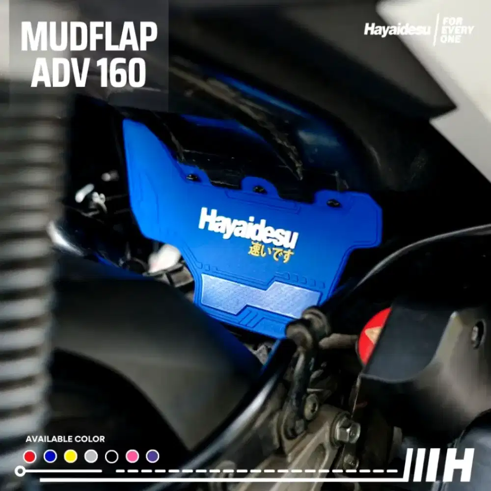 Mudflap penahan lumpur honda adv vario stylo fazzio