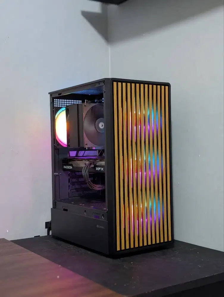 PC Gaming Rendering Streaming Ryzen 5 5600 + RX 6600 `