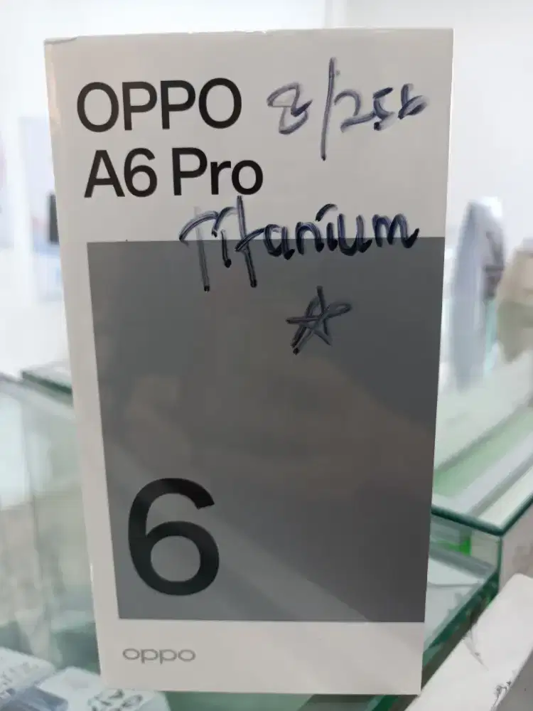 Oppo A6 Pro 8/256 New Garansi Resmi Promo Bandung