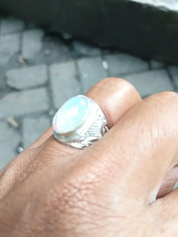 Kalimaya cristal milky jarong rintik