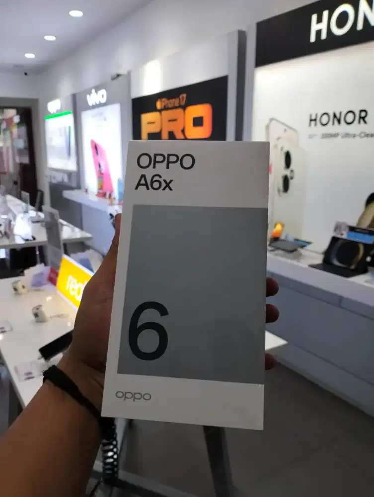 READY OPPO A6X 8/256 FRESH MASIH SEGEL DAN BERGARANSI RESMI OPPO