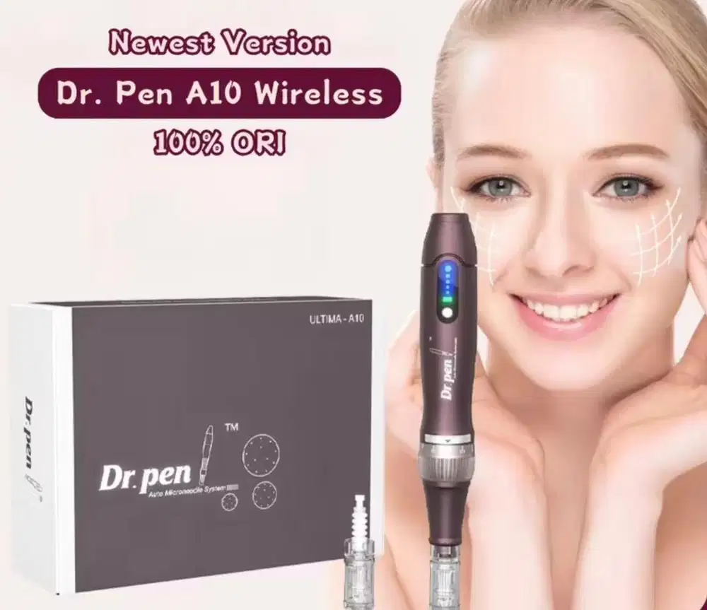Penghilang Bopeng Full Kit (Dermapen Dr Pen A10)