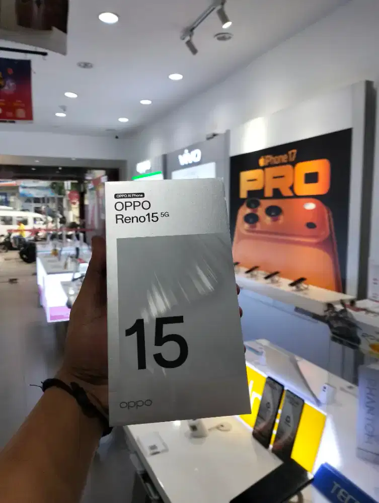 READY OPPO RENO15 5G 8/256 FRESH MASIH SEGEL DAN BERGARANSI RESMI OPPO