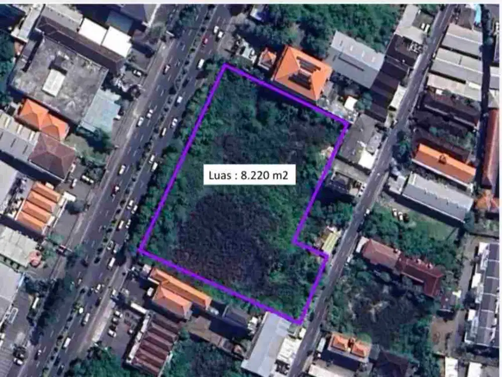 Tanah premium Komersil Raya Sunset Road Kuta Bali