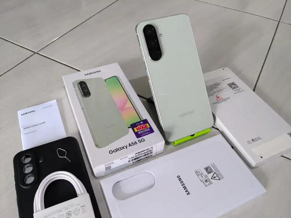Samsung A56 5G 8/256 Fullset Original
Kondisi 95% Mulus, No Minus