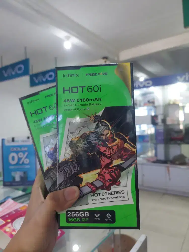 Promo Infinix Hot 60i Ram 8+8/256 New Segel