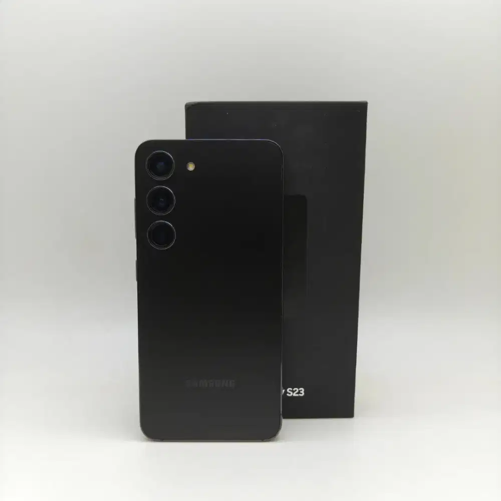 Samsung Galaxy S23 8/256GB Black Ex SEIN Fullset Minus Layar