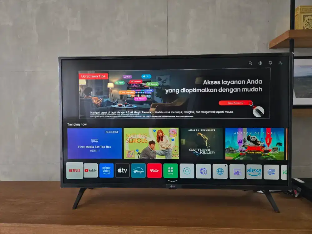 TV LG 43UP7550 kondisi baik