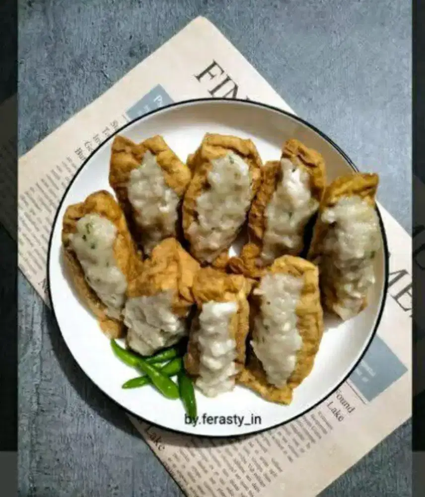 Jaga stand makanan bubur bayi