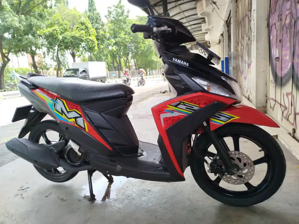 Dijual Mio M3 125 2022 Merah Hitam