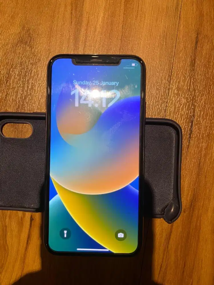 Iphone x 64 gb Hitam