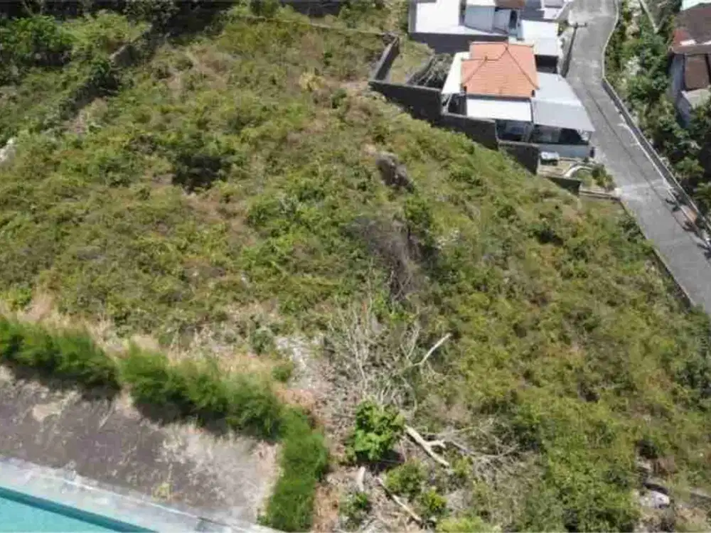 Tanah itr kuning strategis harbor view nuansa utama jimbaran bali