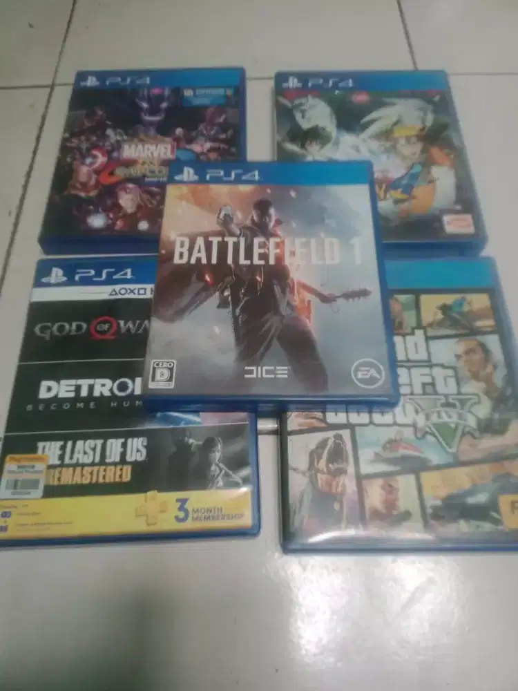 Kaset Game PS4 bekas