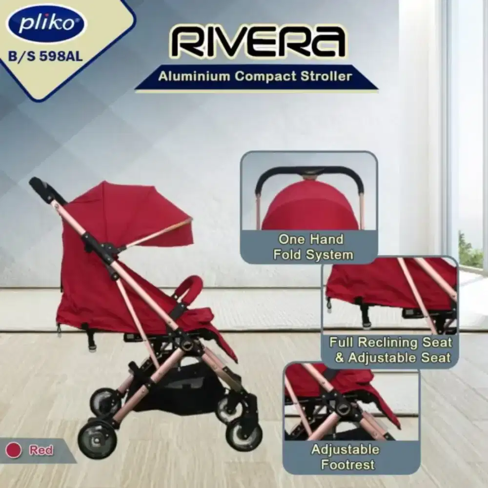 STROLLER PLIKO B/S 598AL (SEDOND)