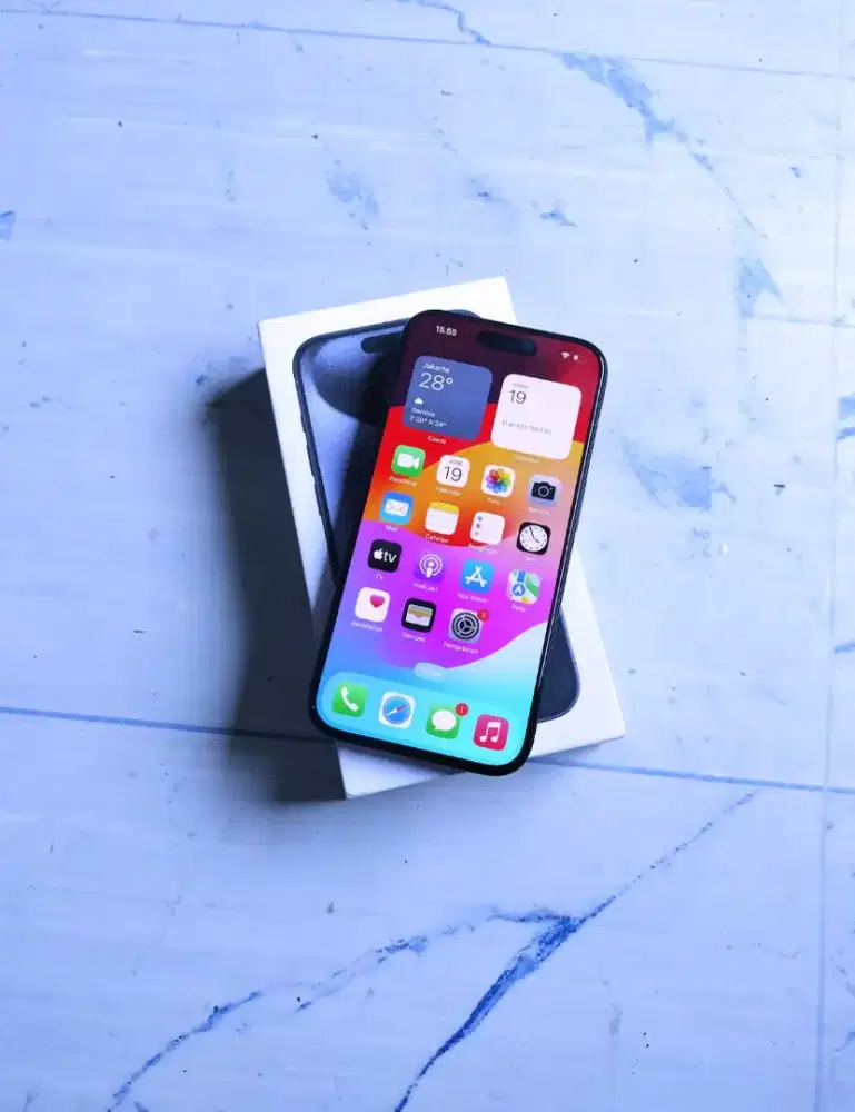 IPhone 15 pro 256 gb ,blue titanium