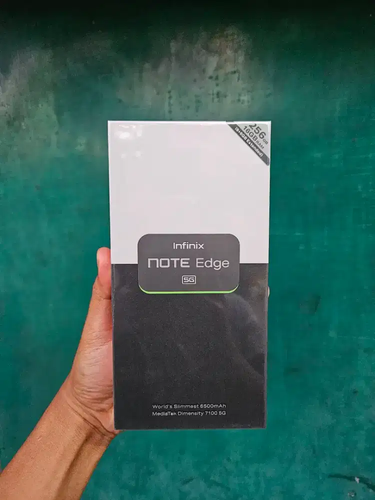 Infinix Note Edge Baru Segel Dus Garansi 1 th