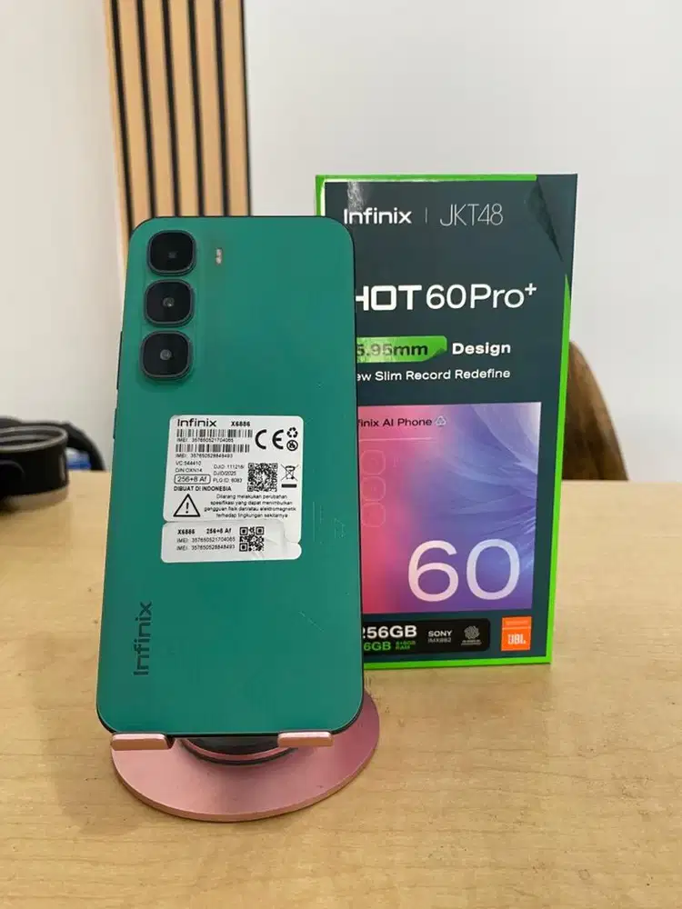 Jual Hp Infinix Hot 60 Pro plus 8+8/256 Like New Original Grs on