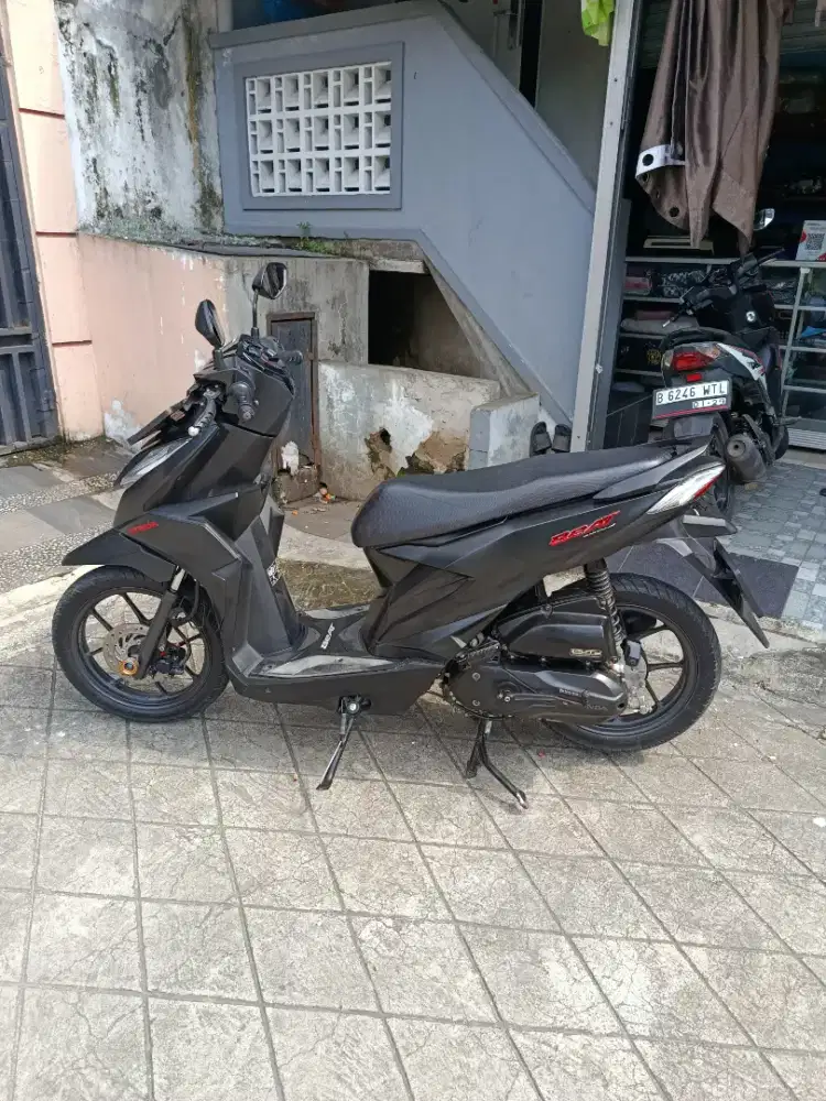 Jual motor beat deluxe ss lengkap pajak of 1kali