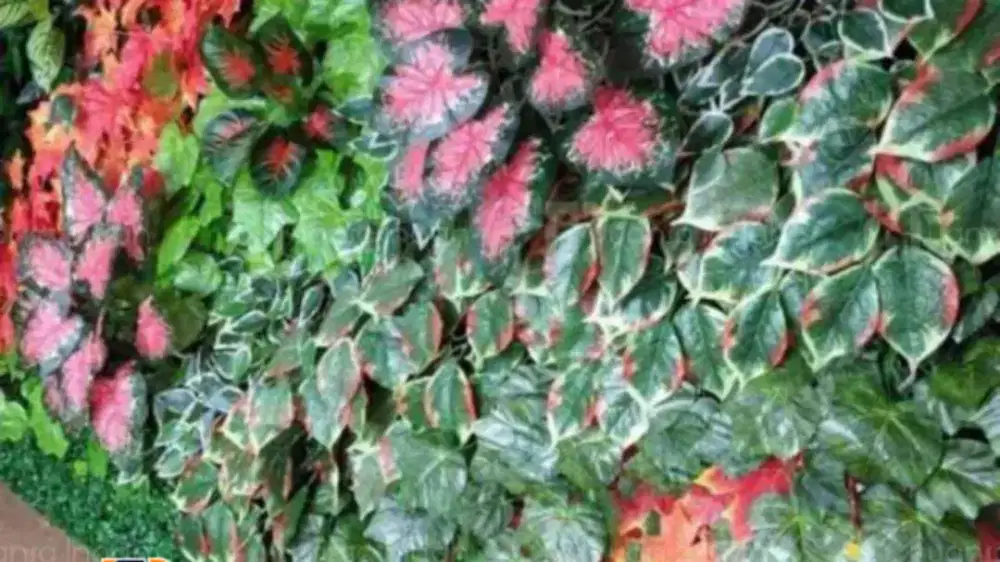 JASA PEMBUATAN VERTIKAL GARDEN SINTETIS /VERTIKAL GARDEN SINTETIS