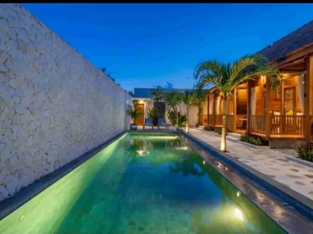 sewakan harian bulanan villan3 kamar di kerobokan kuta Bali