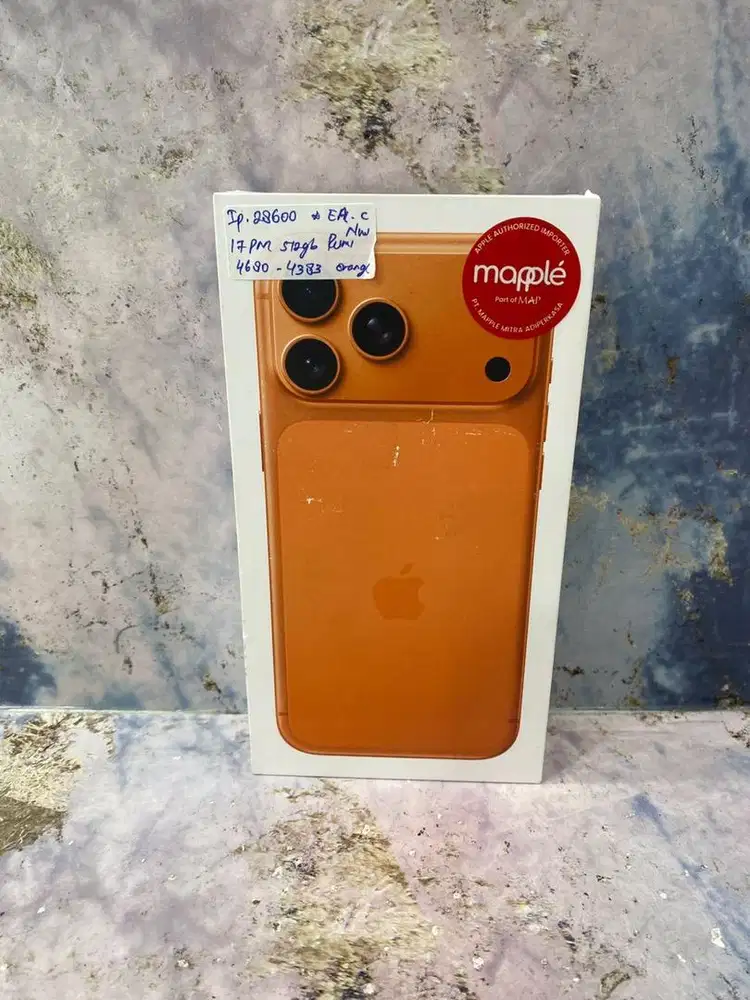 Iphone 17 promax 512 orange