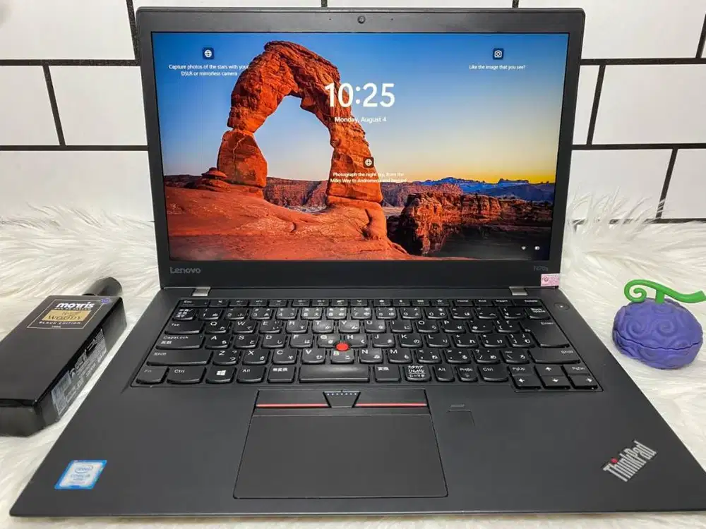 Laptop Lenovo ThinkPad T470s Slims Intel Core i5 gen 7 RAM 8GB SSD 256
