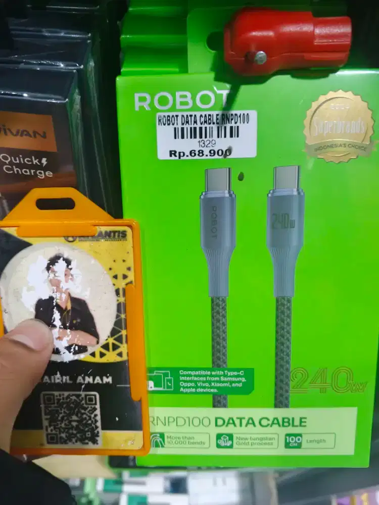 KABEL DATA ROBOT RNPD100 240Watt