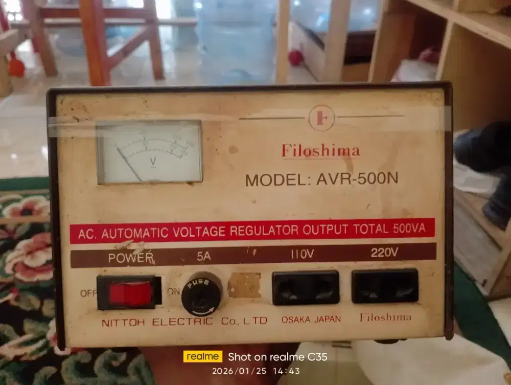 Stabiliezer filoshima 500N 220v  Automatic regulator