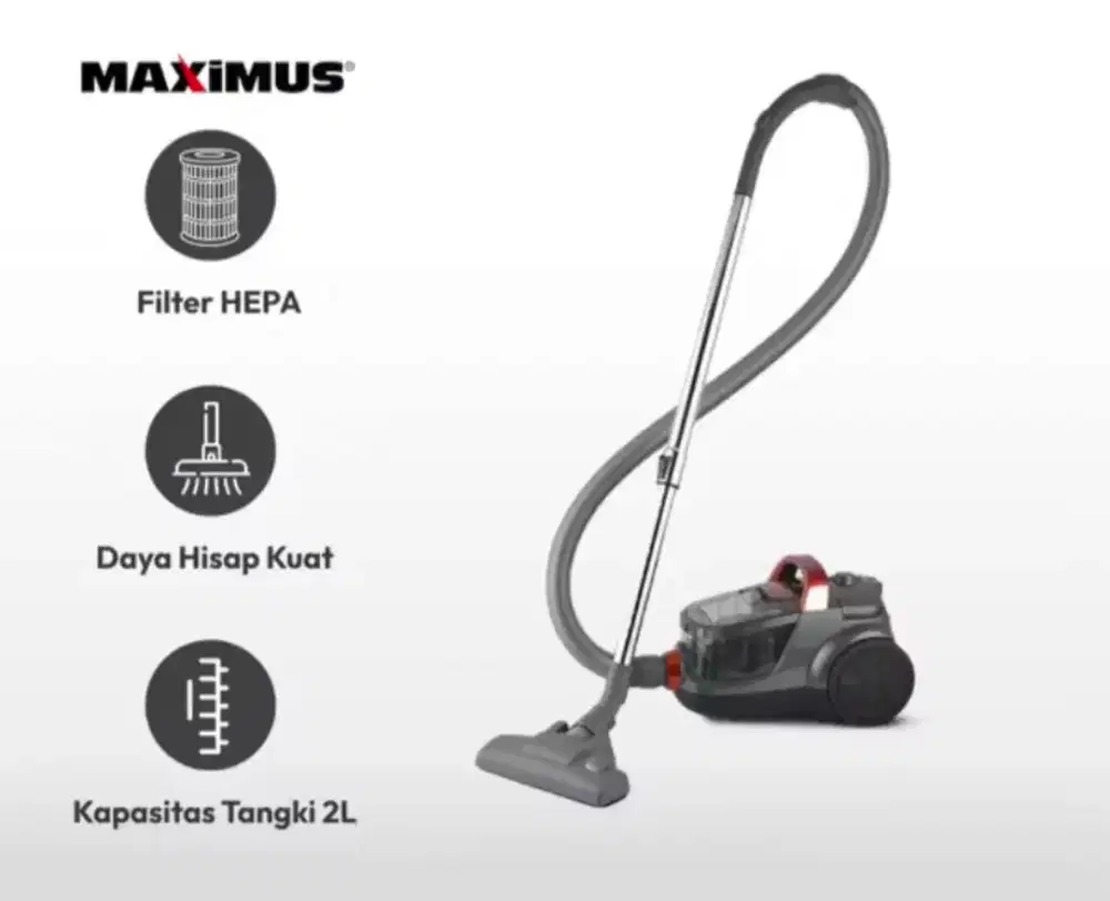 AZKO Maximus Vacuum Cleaner Cyclonic –Alat Pembersih Vakum Cleaning