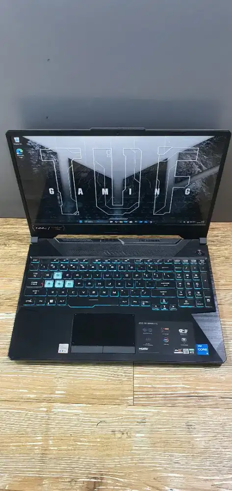 Asus tuf gaming fx506H.